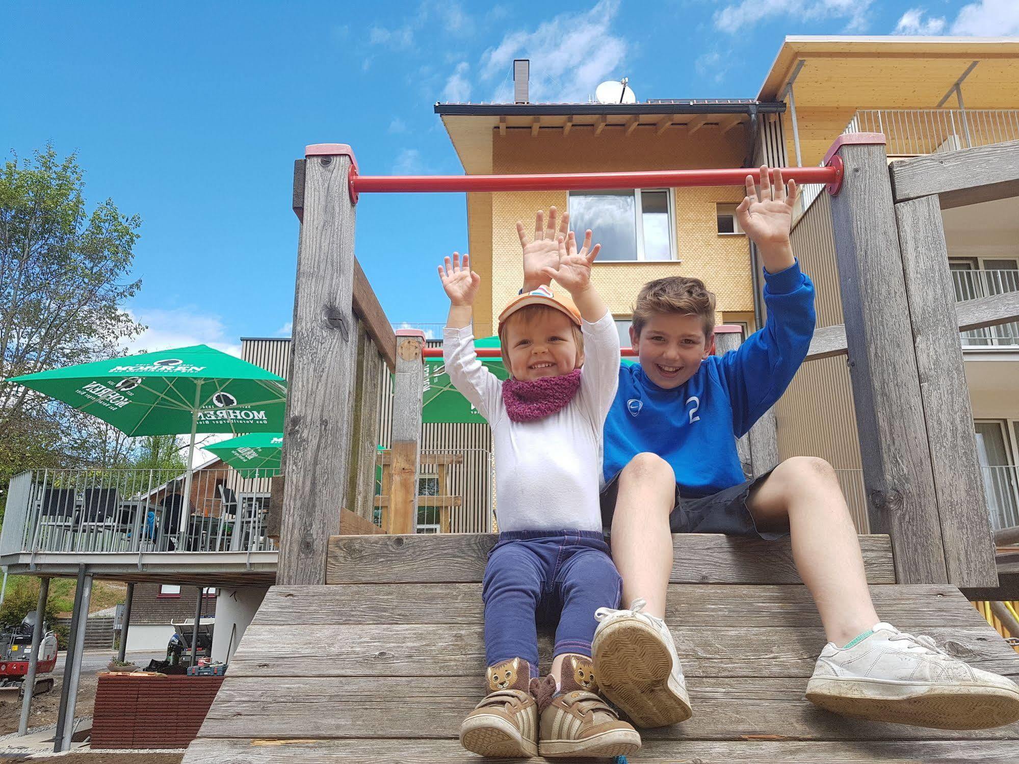 Familienhotel Adler Lingenau Bagian luar foto